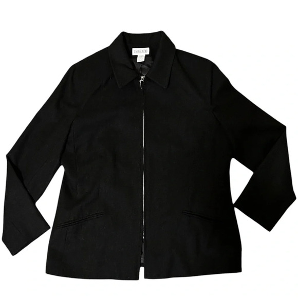 Vintage 100% wool jacket Land’s End - Picture 1 of 8